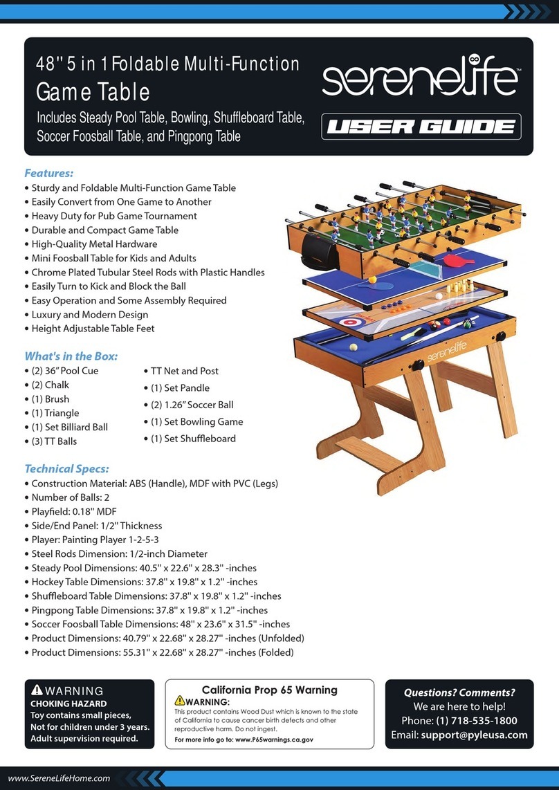 SereneLife SLMTGTFD81B User manual