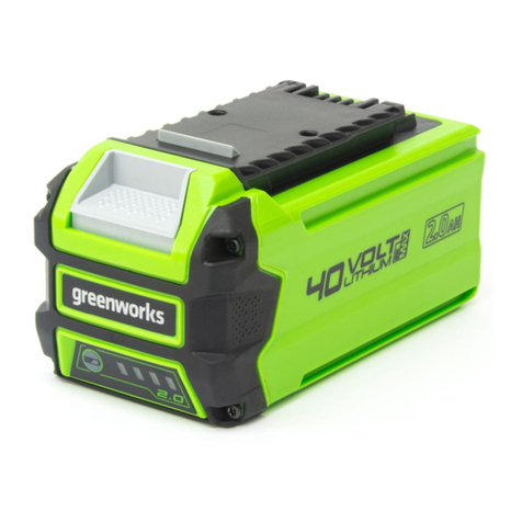 GreenWorks G40B2 Original instructions