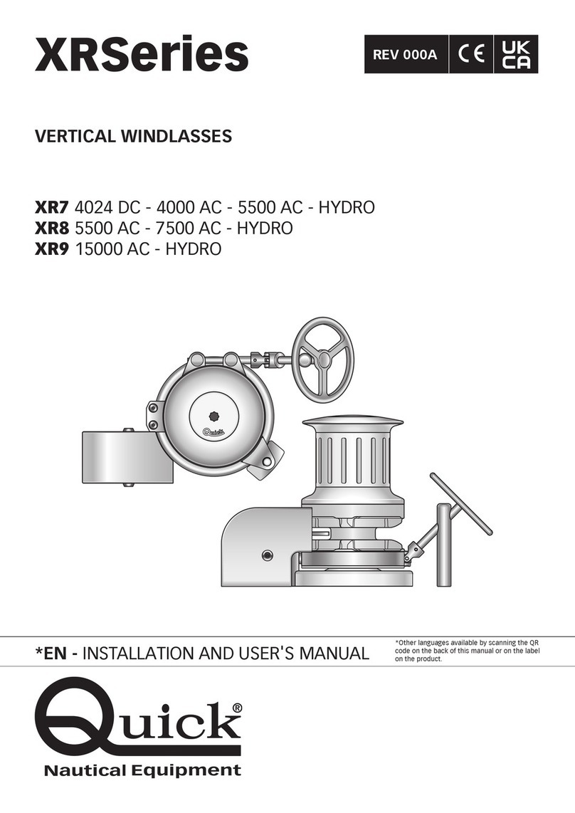 Quick XR Series User manual