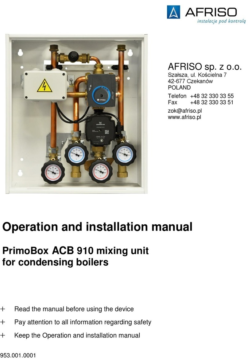 AFRISO PrimoBox ACB 910 Specification sheet