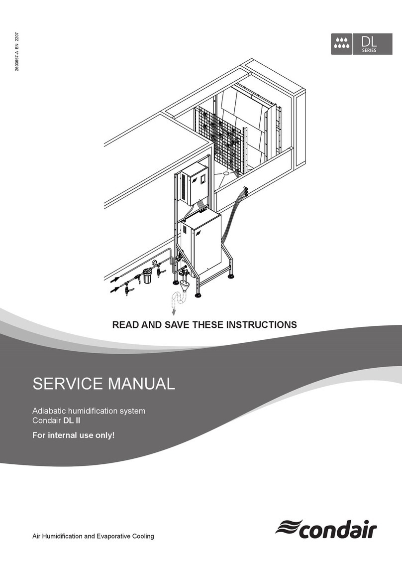 Condair DL Series User manual