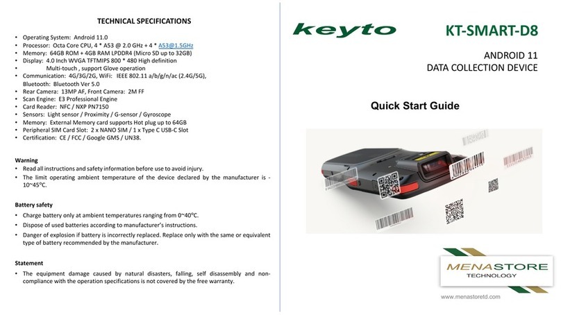 keyto KT-SMART-D8 User manual
