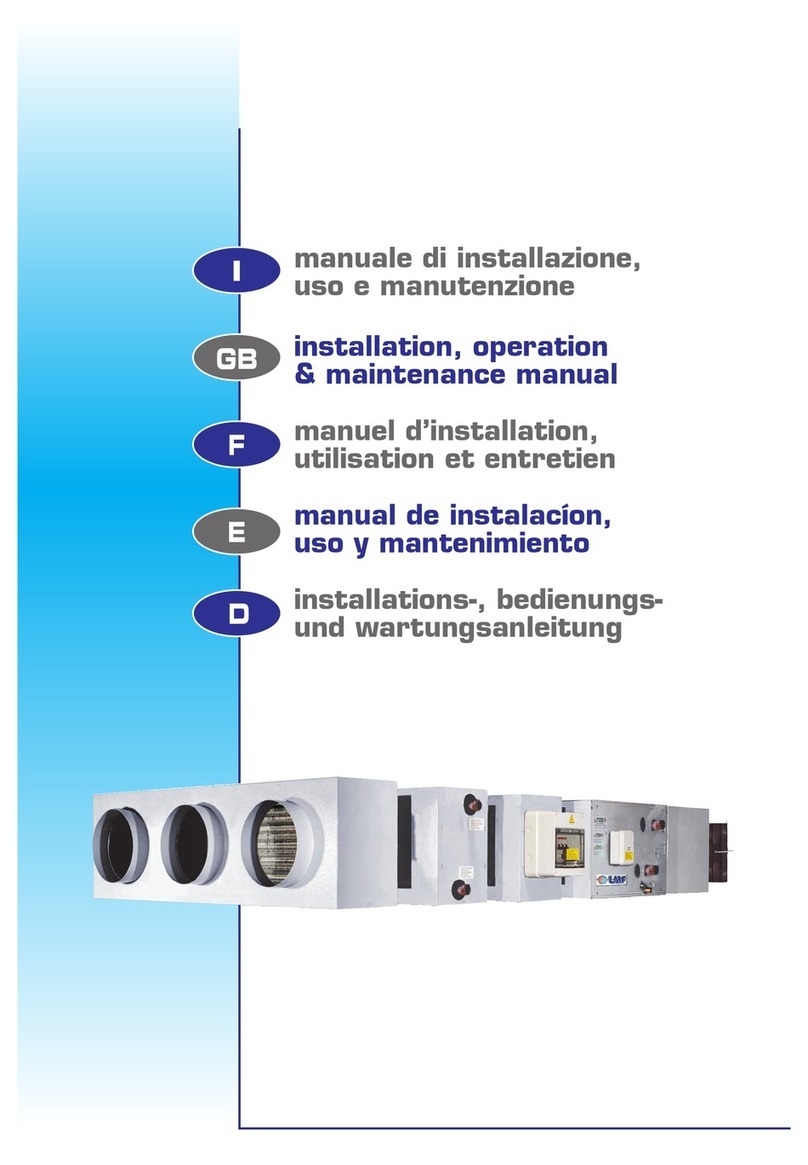 LMF Clima 10 Installation, operation & maintenance manual