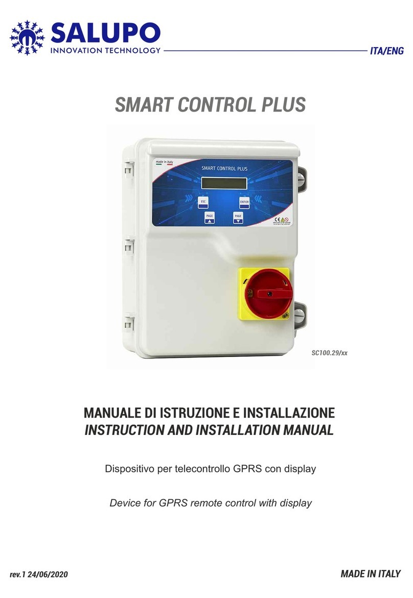 SALUPO SMART CONTROL PLUS Manual