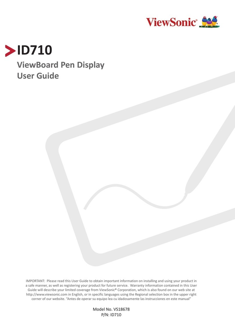 ViewSonic ViewBoard ID710 User manual