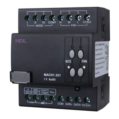Buspro HDL SB-DN-HVAC user manual