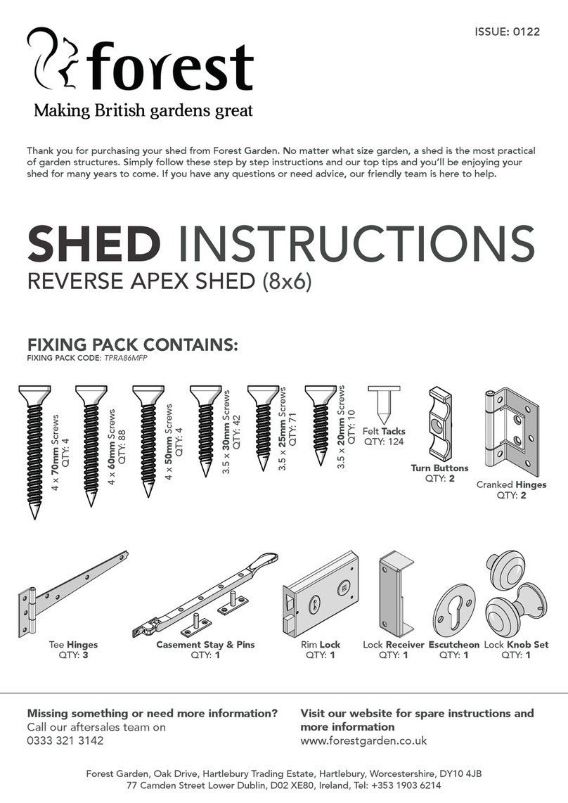 Forest Timberdale Tongue & Groove User manual Forest Timberdale Tongue & Groove User manual