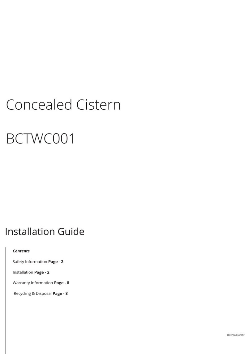 Milano BCTWC001 installation guide