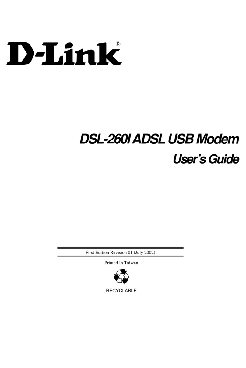 D-Link DSL-260I User manual
