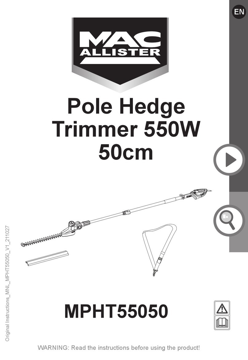 Mac allister MPHT55050 User manual