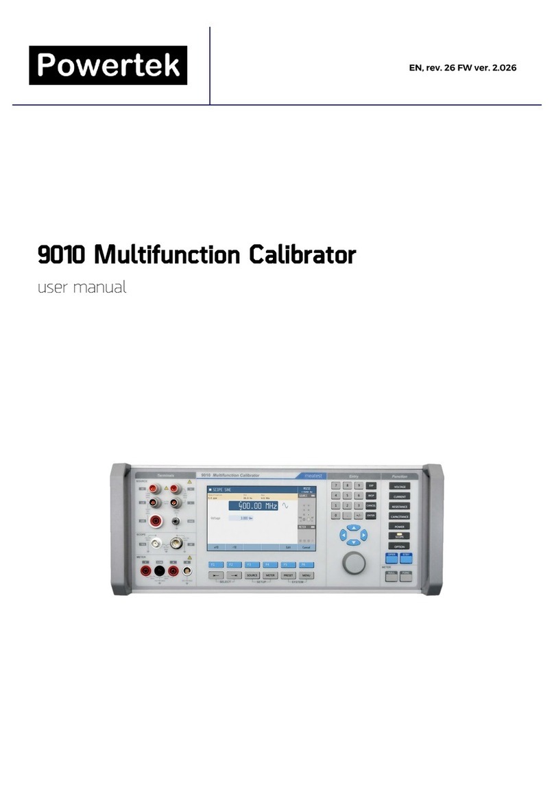 PowerTek 9010 user manual