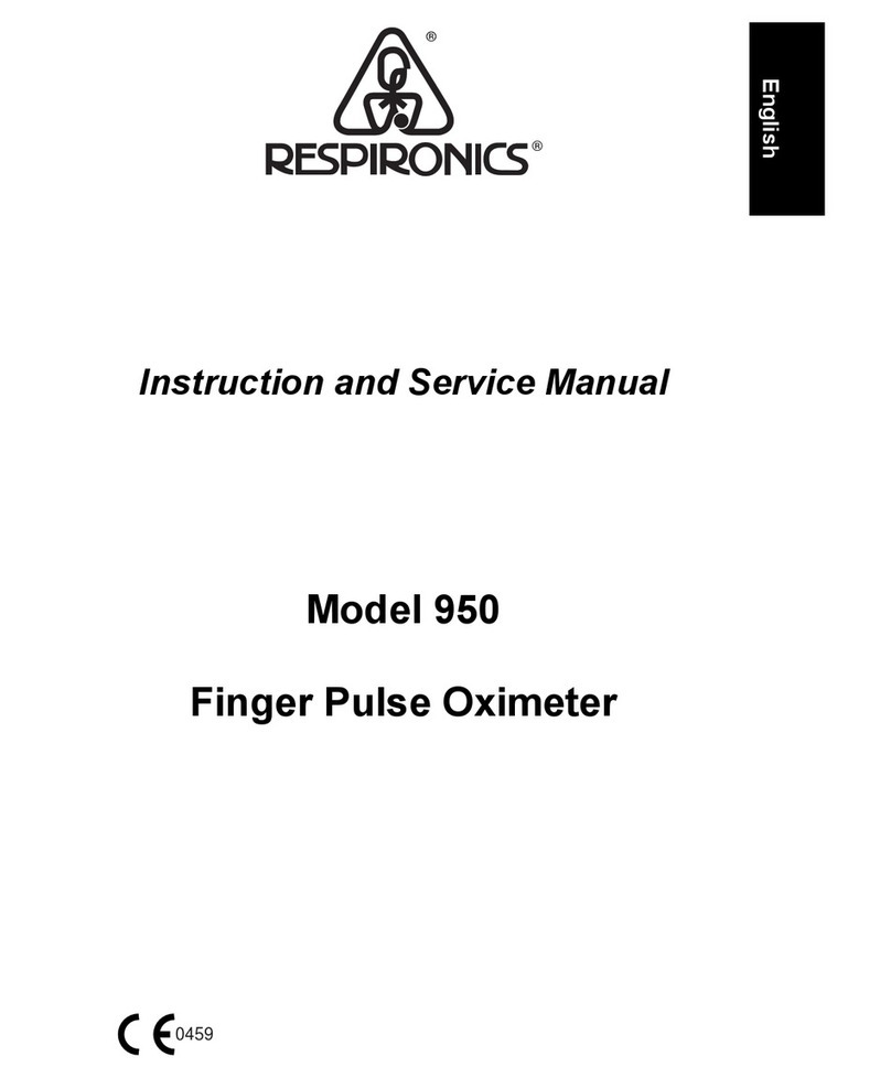 Respironics 950 Troubleshooting guide