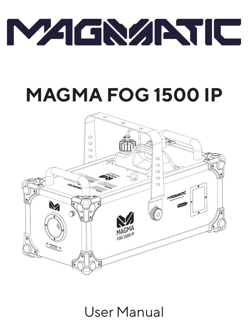 MAGMATIC MAGMA FOG 1500 IP User manual