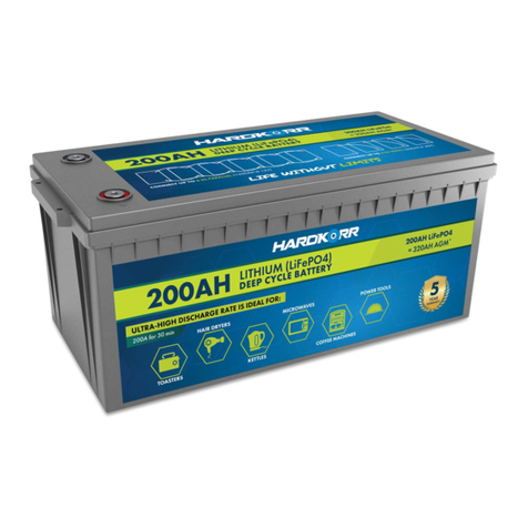 HARDKORR 200AH User manual