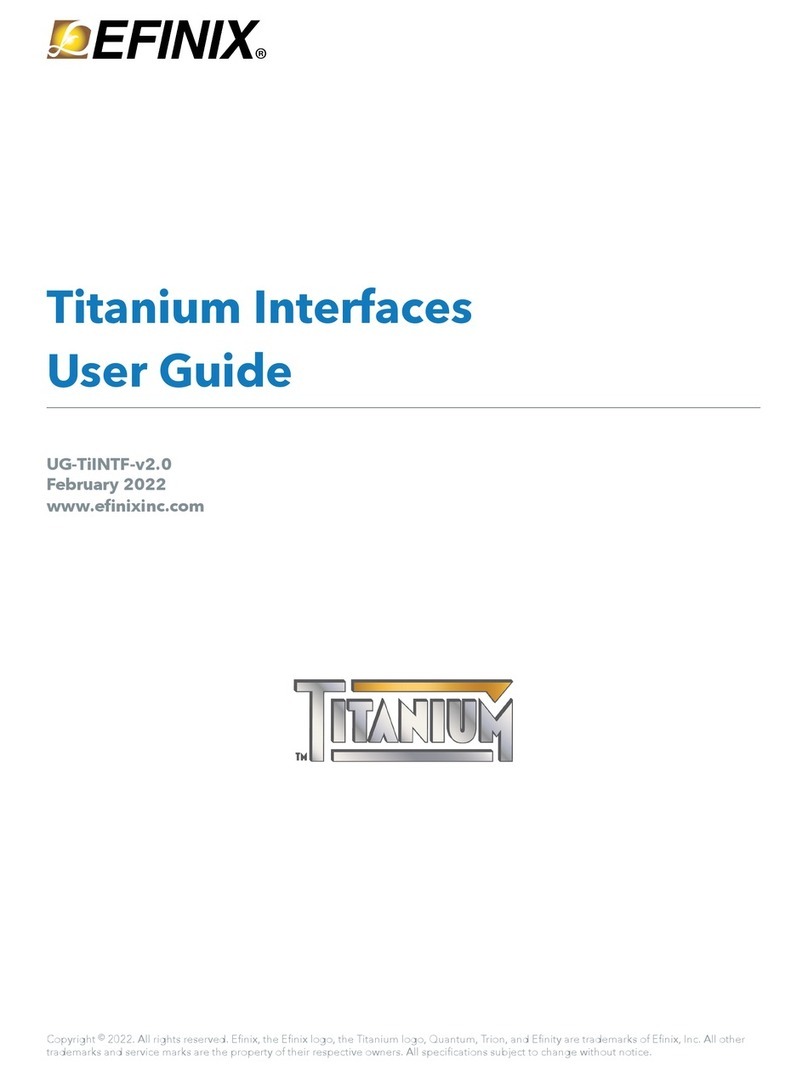 Efinix Titanium user guide