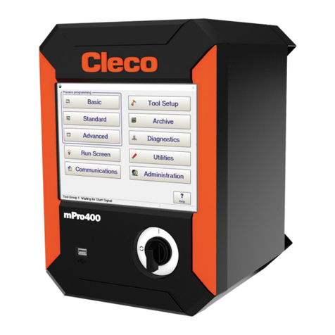 Cleco DGD mPro400GC installation manual