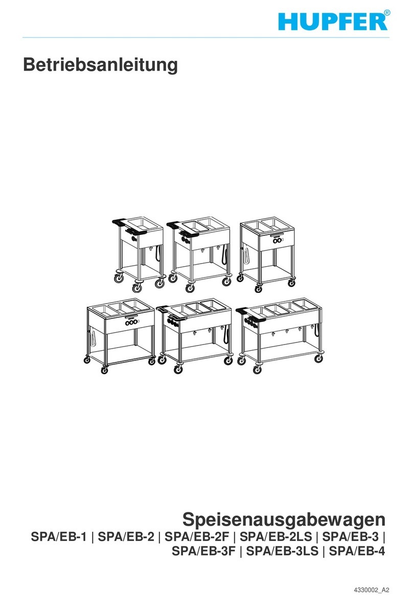 Hupfer SPA/EB-1 operating instructions