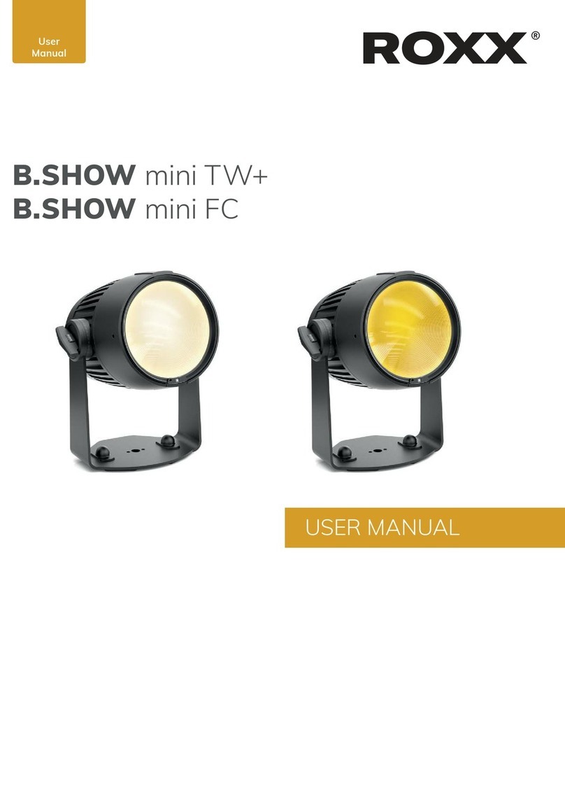 ROXX B.SHOW mini TW+ user manual