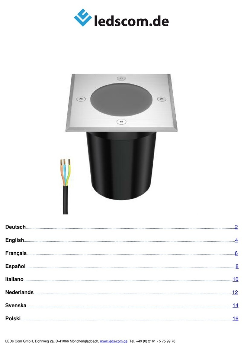 ledscom LC-EL-139 User manual