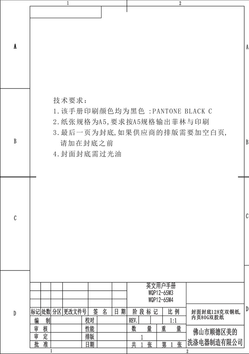 Crosley CDM2450TS User manual