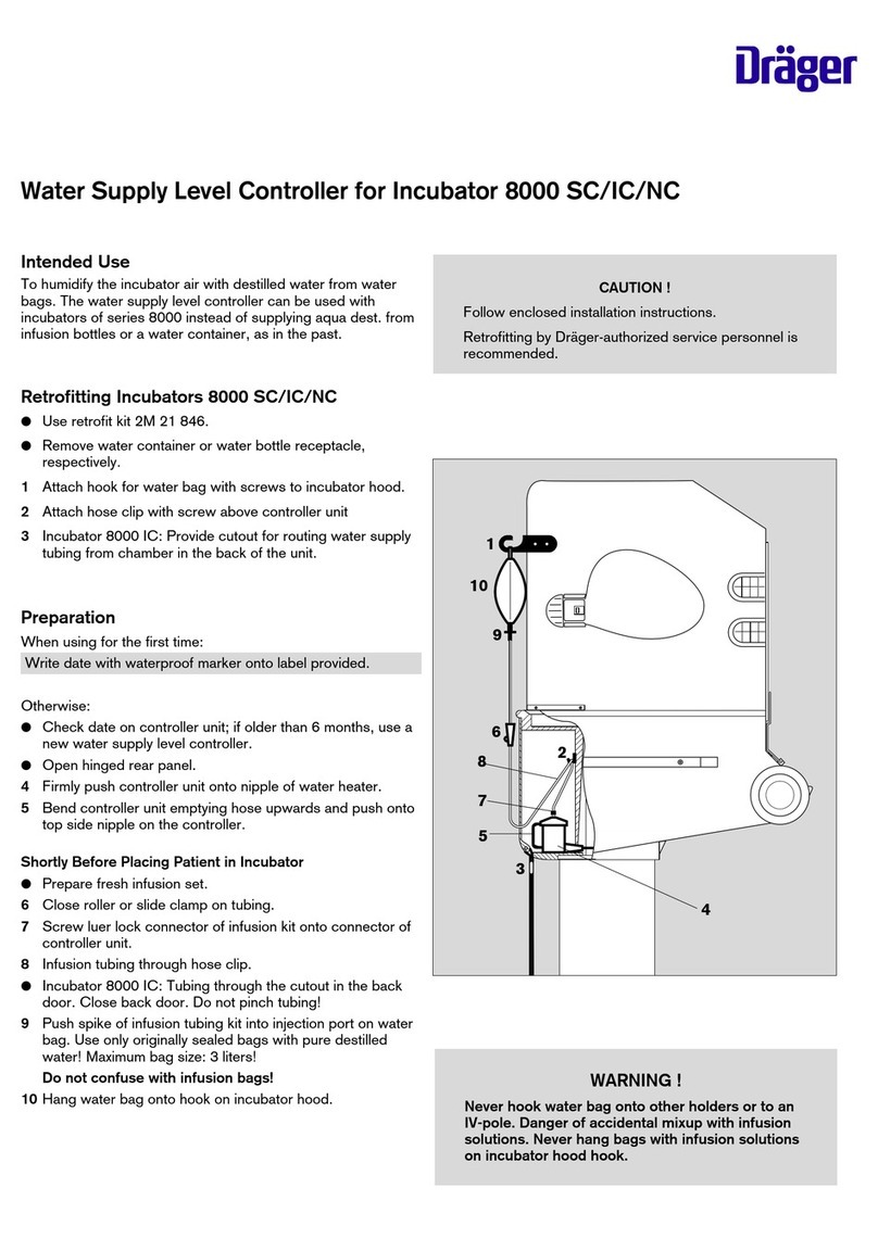Dräger Babylog 8000SC manual