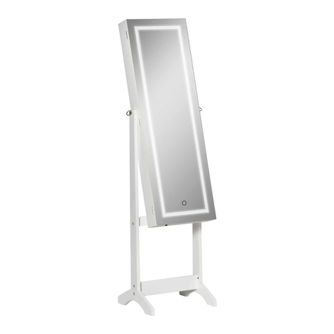 HOMCOM 831-463 Installation guide HOMCOM 831-463 Installation guide