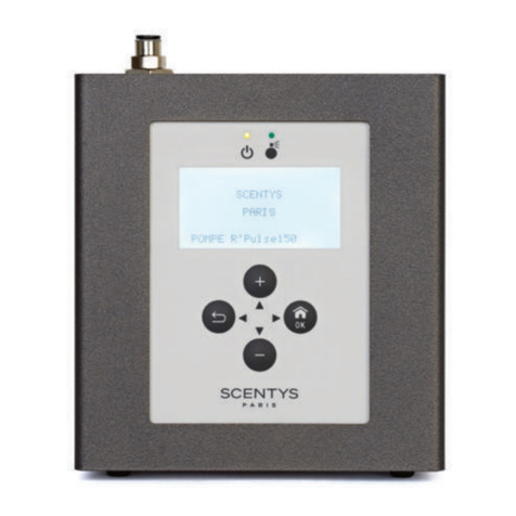 SCENTYS R'PULSE 150 user guide