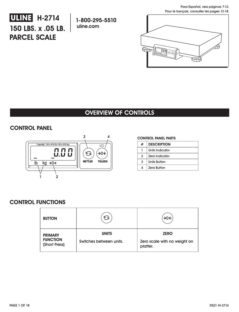 U-Line H-2714 manual