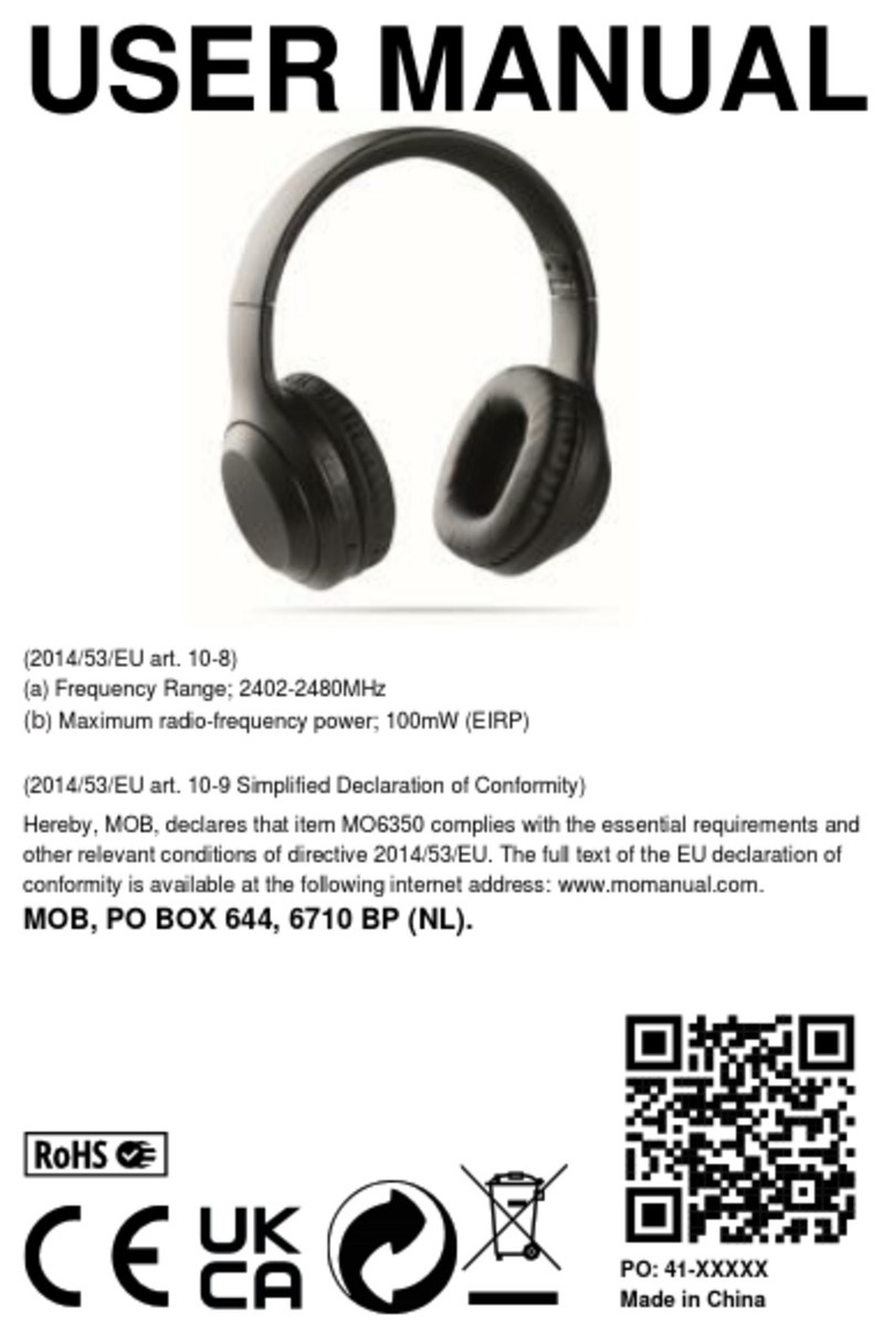 MOB MO6350 user manual