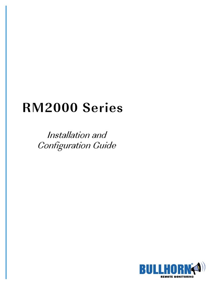 Bullhorn RM2000 Series Installation and configuration guide