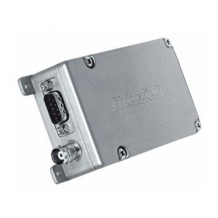 Maxon SD125E Series User manual