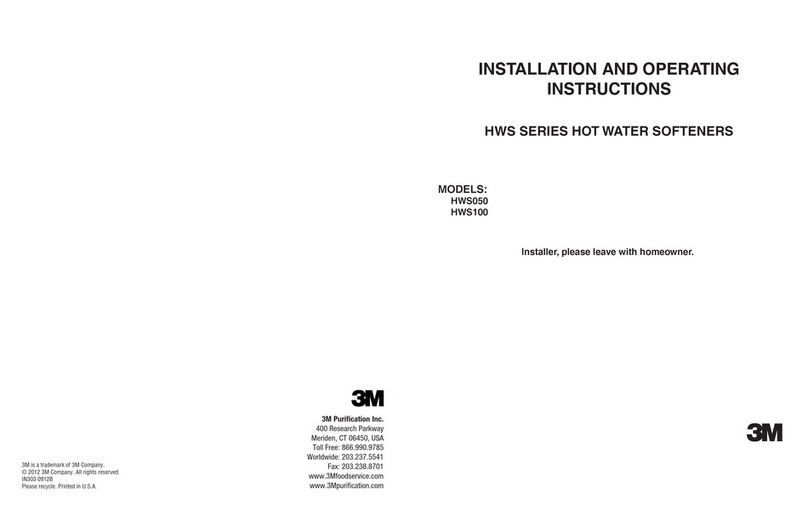 3M HWS Series User manual