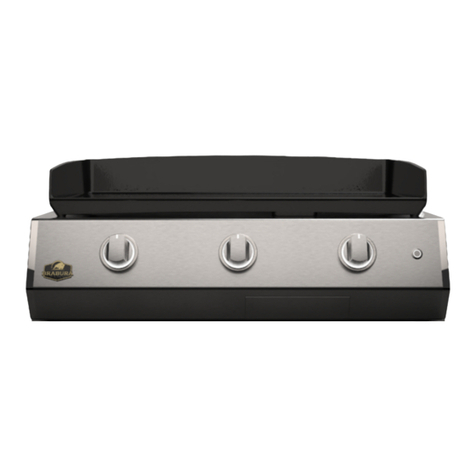 BRABURA Griddle L CLASS 40 User manual