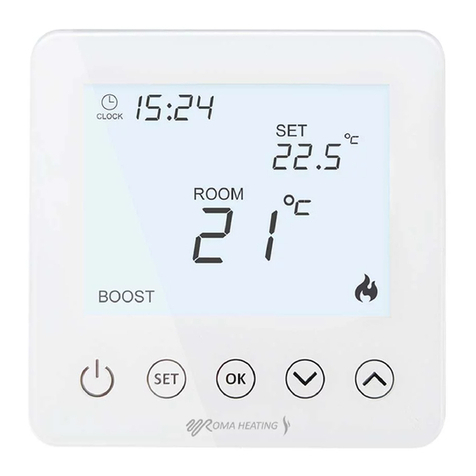 Roma Heating RT5 instructions