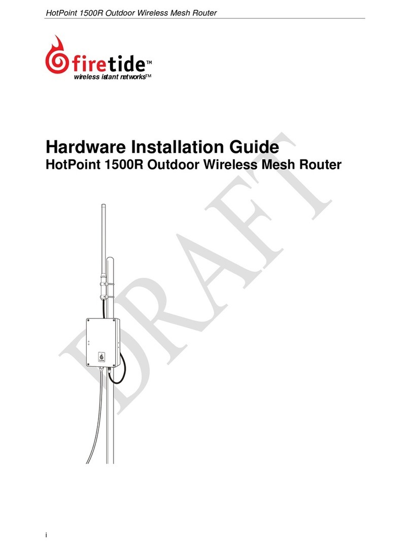 Firetide HotPoint 1500R Manual