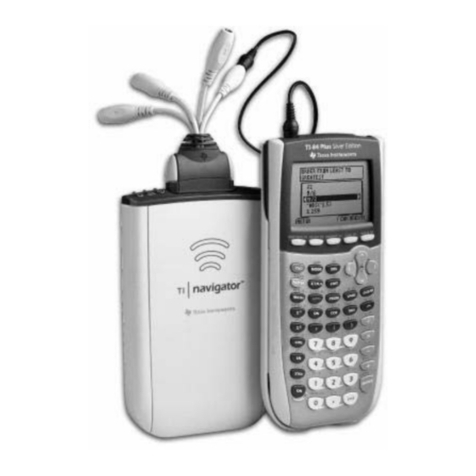 Texas Instruments TI-Navigator User manual