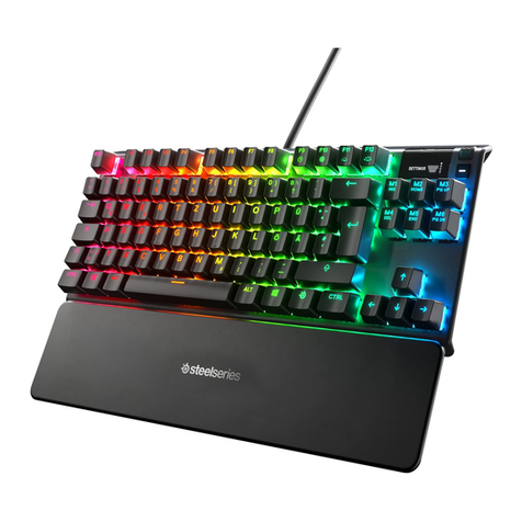 SteelSeries APEX PRO TKL Installation and operation manual SteelSeries APEX PRO TKL Installation and operation manual