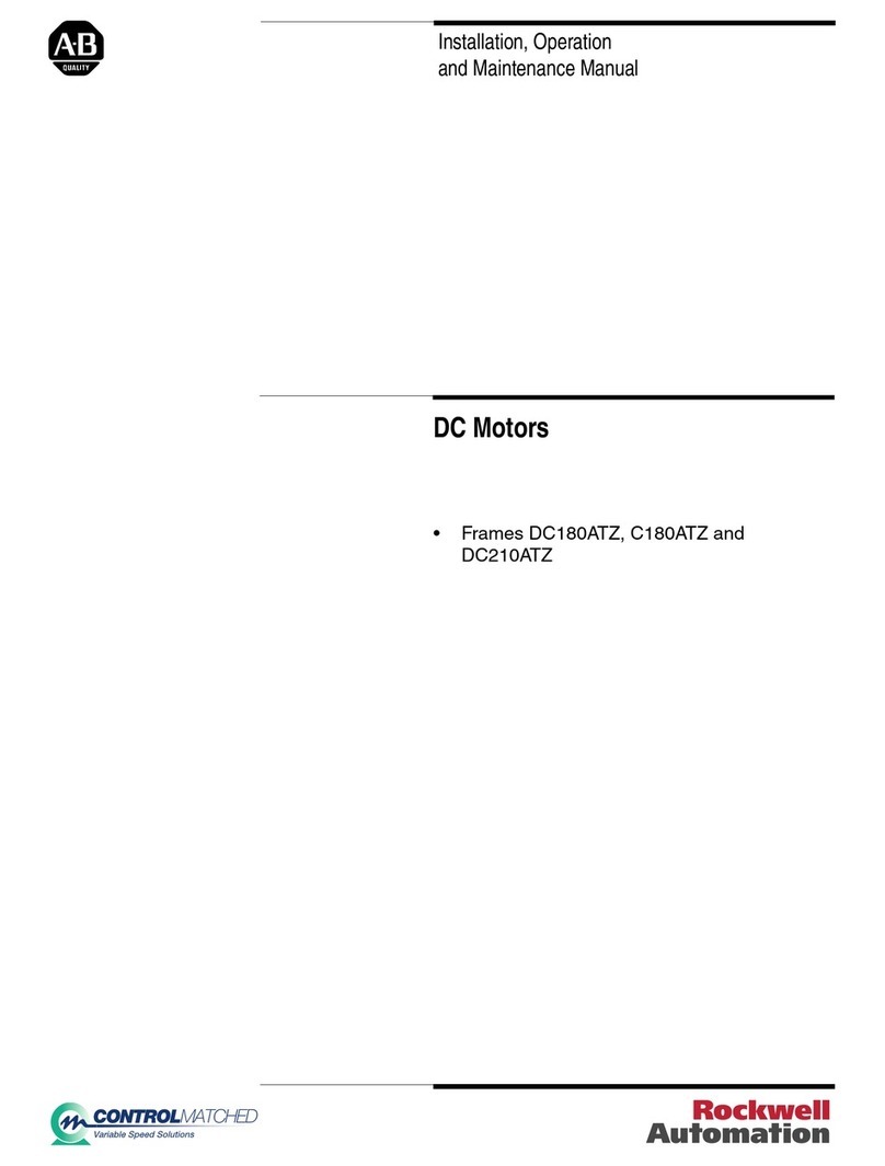Rockwell Automation Allen-Bradley DC180ATZ User manual