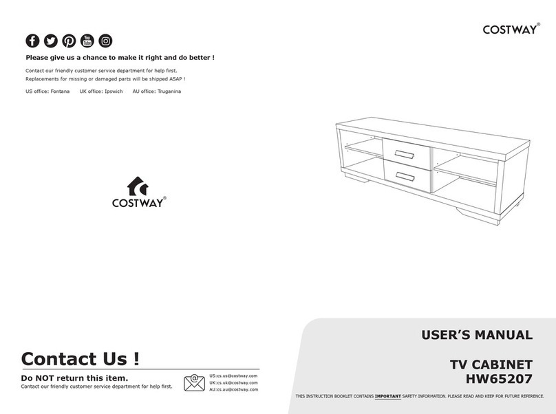 Costway HW65207 user manual