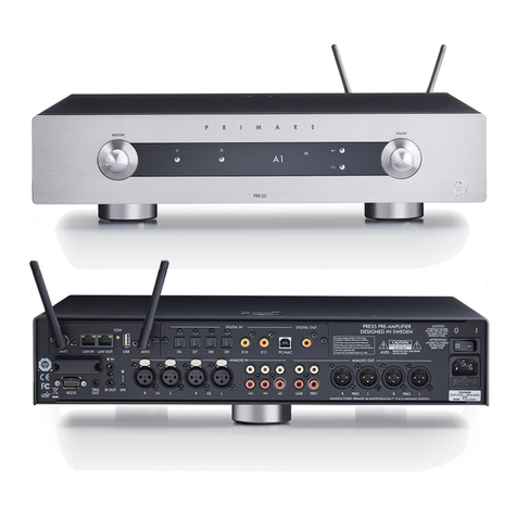 Primare PRE35 User manual