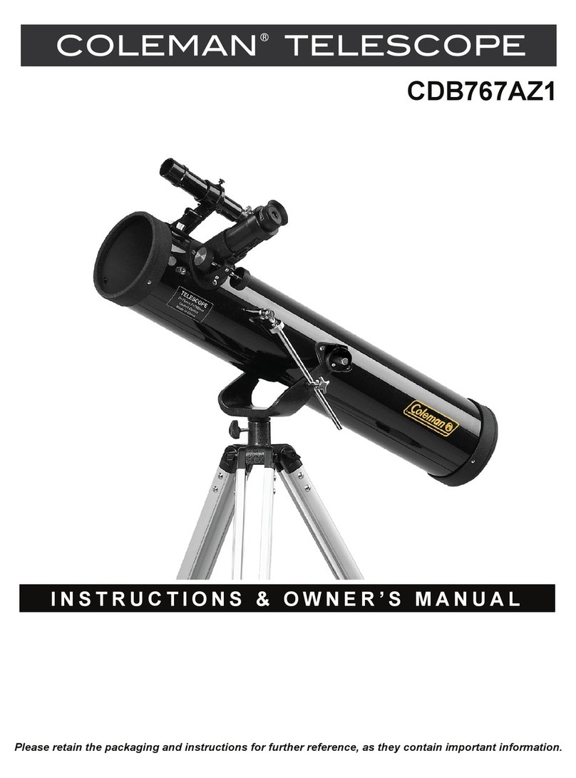 Coleman CDB767AZ1 Quick start guide