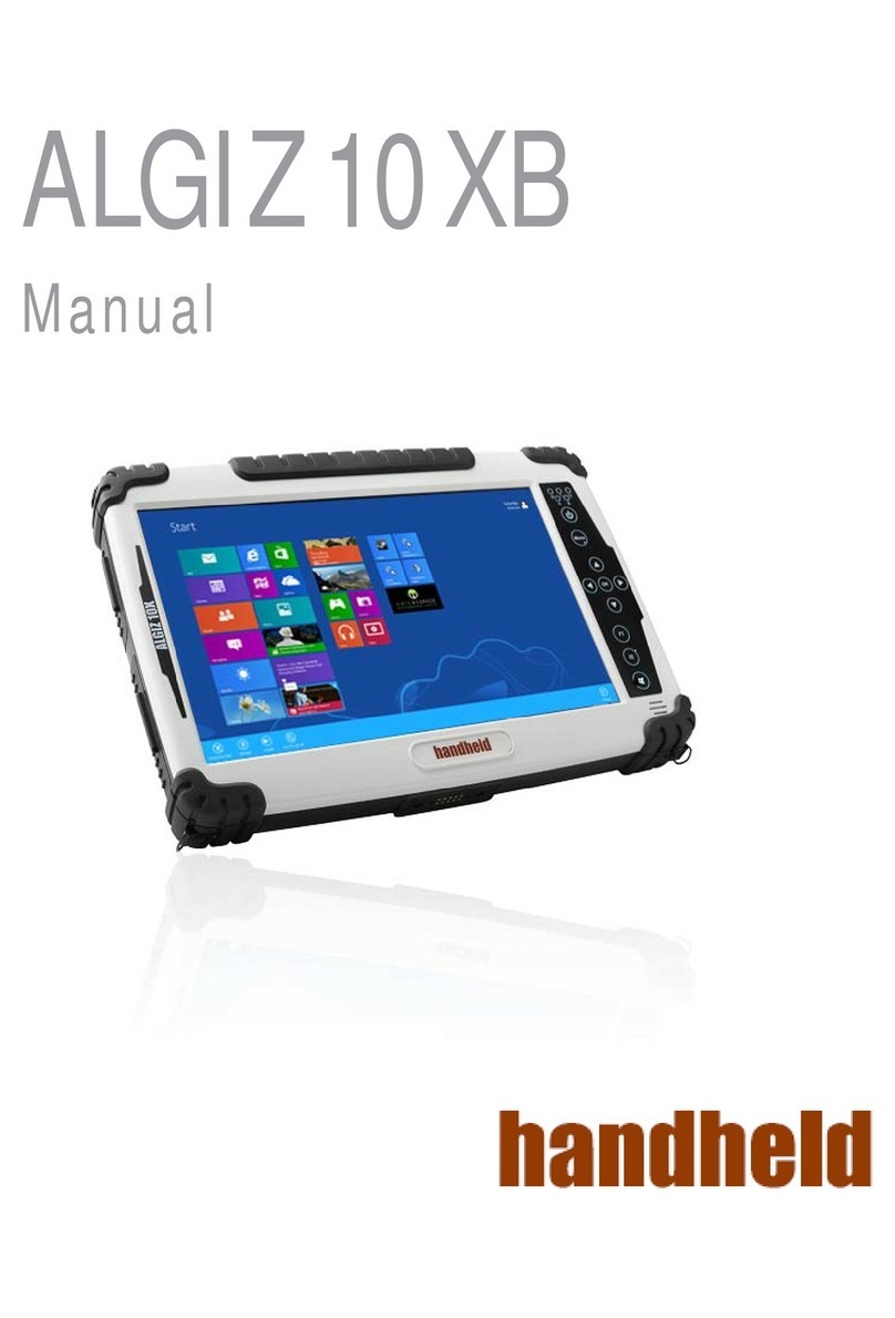HandHeld ALGIZ 10XB User manual