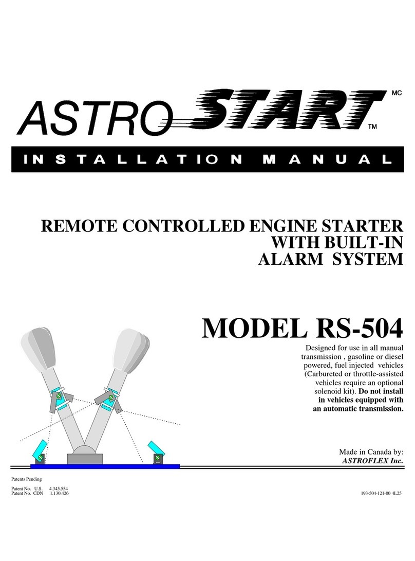 AstroStart RS-504 installation manual