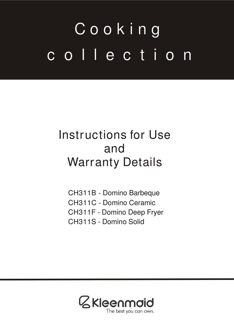 Kleenmaid CH311B Instructions for use