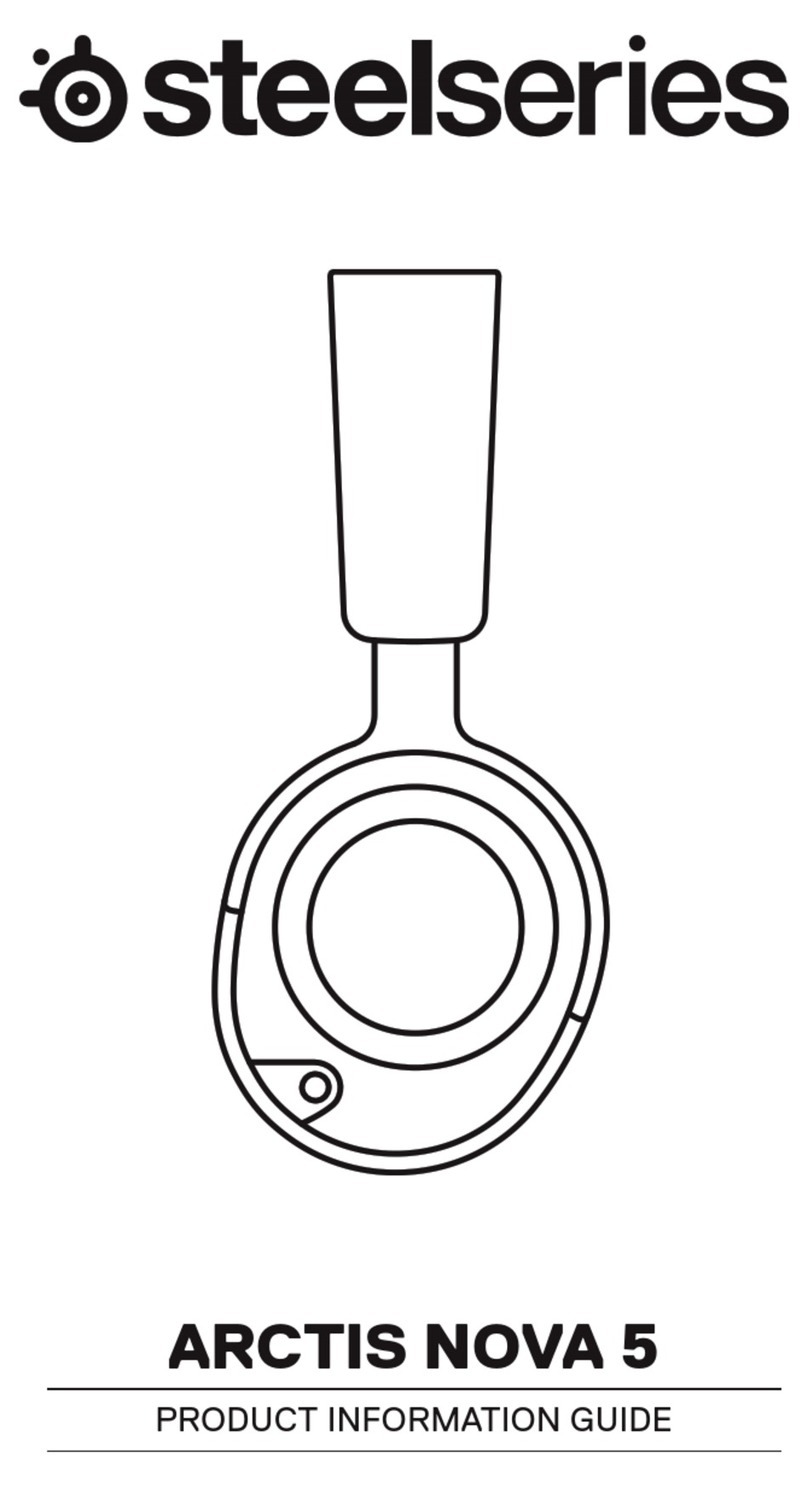 SteelSeries ARCTIS NOVA 5 Product information guide
