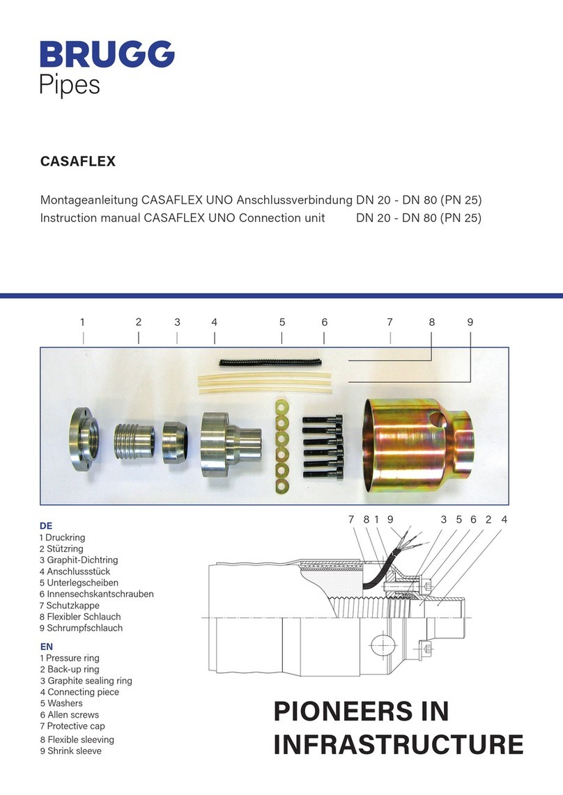 Brugg CASAFLEX UNO instruction manual