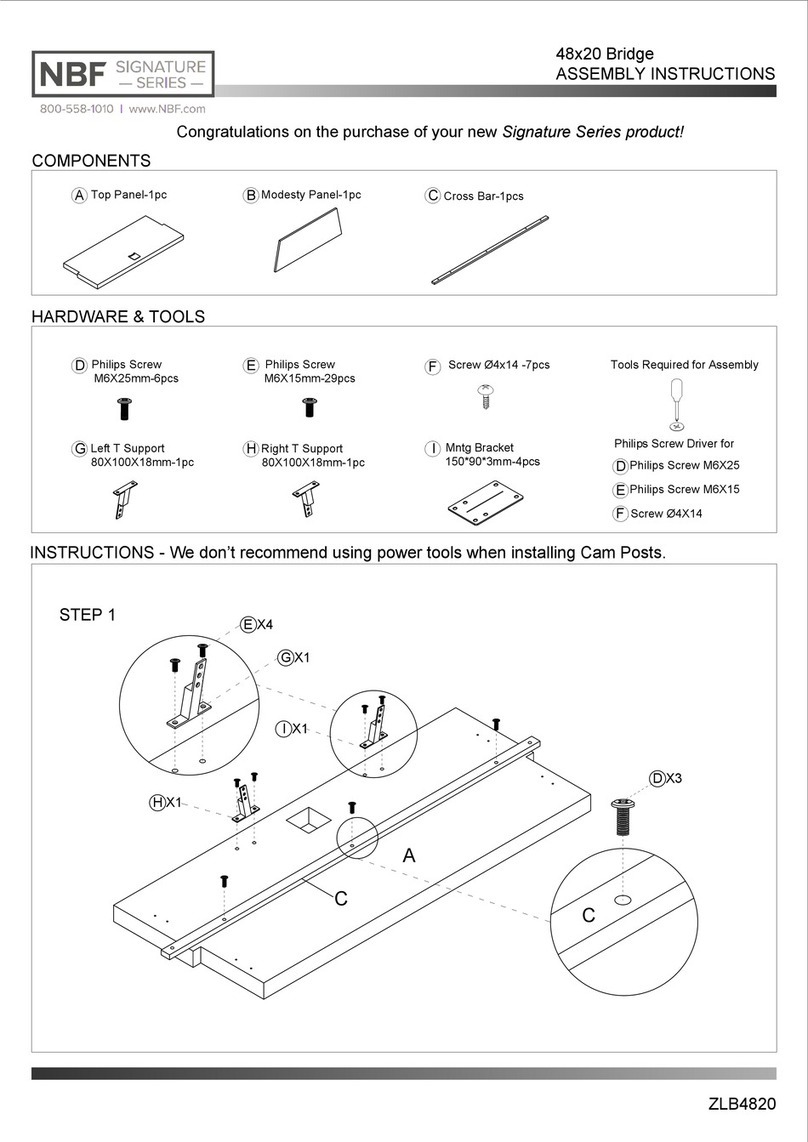 nbf SIGNATURE Series User manual