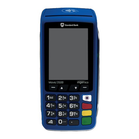 Ingenico group Move 3500 BLUETOOTH User manual Ingenico group Move 3500 BLUETOOTH User manual