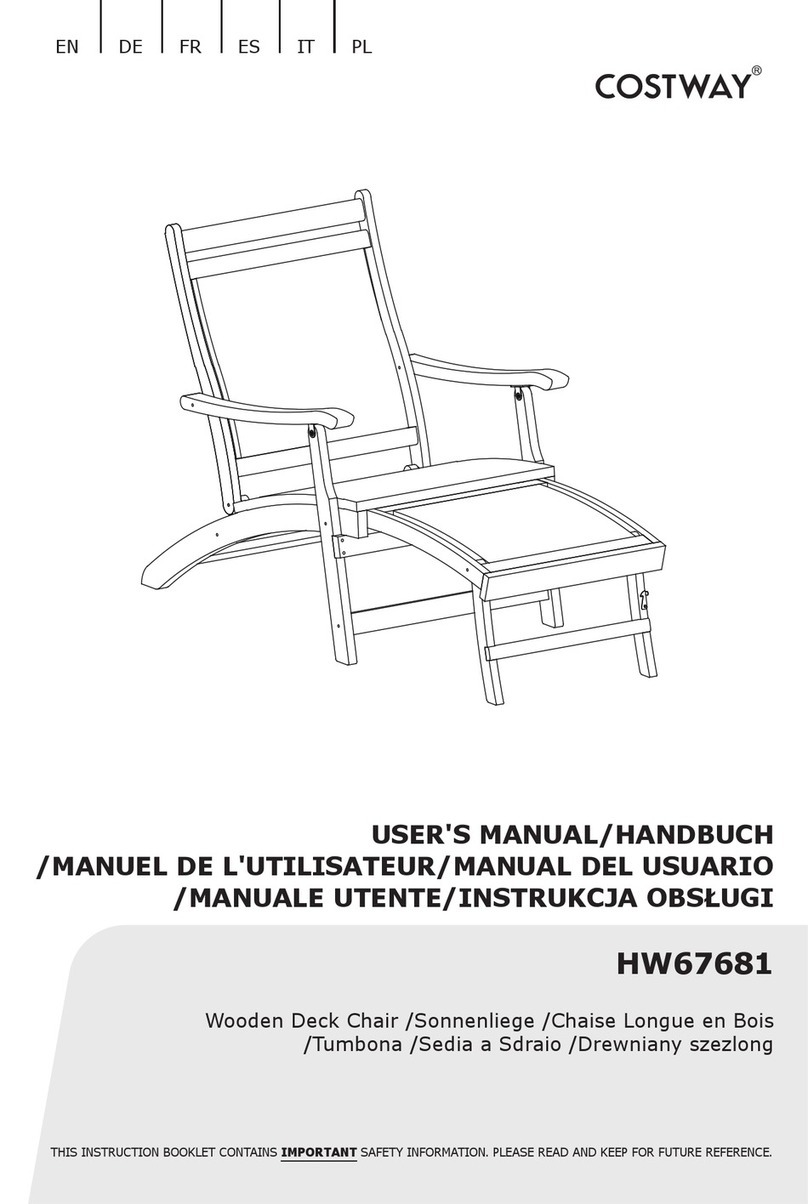 Costway HW67681 user manual Costway HW67681 user manual