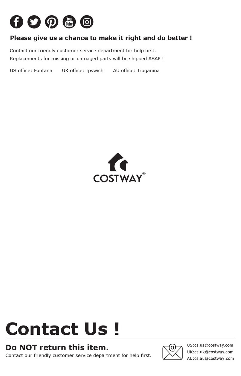 Costway HW63956 user manual